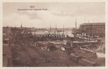 Kiel Ansichtskarte/Postkarte/Kiel/Handelshafen und Germania-Werft