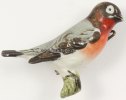 Drittes Reich WHW/Vögel unserer Heimat (Porzellanabzeichen)/Dompfaff/Tieste Nr. 465