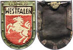 Drittes Reich/Westfalen WHW/Winterhilfswerk des Deutschen Volkes/Grenzlandwappen/Westfalen