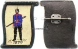Drittes Reich WHW/Winterhilfswerk/Uniform und Geschichte/1870,Soldat eines sächsischen...