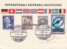 Frankfurt a.M. Gedenkblatt/Mit Reklamemarke und Berliner Briefmarken/Internationale Automobil..