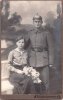 Deutsches Reich/Breslau Kabinettphoto/Artillerist mit seiner Frau/Photograph Samson & Cie Breslau