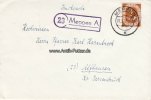 Meppen Brief mit Landpoststempel/23, Meppen A