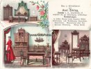 Laucha a. U. Werbe-Litho/Bau- u. Möbeltischlerei von Karl Döring, Laucha a. U., Hauptstraße..