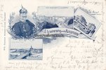 Dortmund/Müngsten Ansichtskarte/Postkarte/Zur Erinnerung an die Kaiserreise/Dortmund der Hafen/...