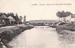 La Fére/Frankreich Ansichtskarte/Postkarte/La Fére - Beautor - Brücke über den Sambre-Oise-Kanal