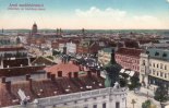 Arad/Rumänien Ansichtskarte/Postkarte/Arad madártávlatból/elötérben az Andrássy-térrel