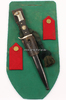 Deutsches Reich/Potsdam/Detmold Geschenkplatte/5. Kompanie Jäger-Bataillon 441/Seitengewehr 98 mit Gardestern...