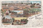 Westpreußen Litho/Gruss vom Truppen-Übungsplatz Gruppe Westp./Tante Busch./...