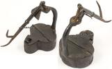 Frankreich Bergbaulampe/geschlossener französischer Frosch