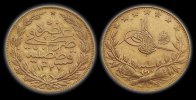 Türkei 100 Kurush Mohammed V. (1909 - 1918)
