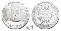 Österreich Ag-Medaille Serie Monarchie in Österreich (996 - 1918) - Hofburg in Wien