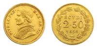 Vatikan 2 1/2 Scudi Pius IX. (1846 - 1878)