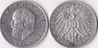 Deutschland, 3 Mark, Kaiserreich,Königreich Bayern,Ludwig III.,