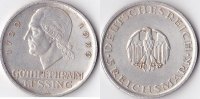 Deutschland, 5 Mark, Weimarer Republik,Gotthold Eprahim Lessing,