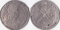 Deutschland, 1/3 Taler,selten, Sachsen,Johann Georg IV.,