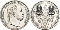 Brandenburg-Preußen Vereinstaler Wilhelm I. 1861-1888.