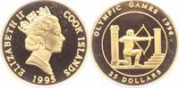 Cook Islands 25 Dollars Gold Elisabeth II. seit 1952.