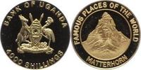 Uganda 4000 Shillings Gold