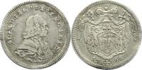 Salzburg, Erzbistum 1/4 Reichstaler Sigismund von Schrattenbach 1753-1771.