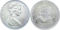 Isle of Man One Crown Elisabeth II seit 1952.