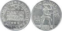 Braunschweig-Wolfenbüttel Feinsilber-24 Mariengroschen Anton Ulrich, allein 1704-1714.
