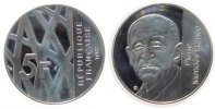 Frankreich 5 Francs Ag Mendes Pierre, kleiner Fleck