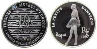 Frankreich 10 Francs / 1 ½ Ag Die kleine Tänzerin