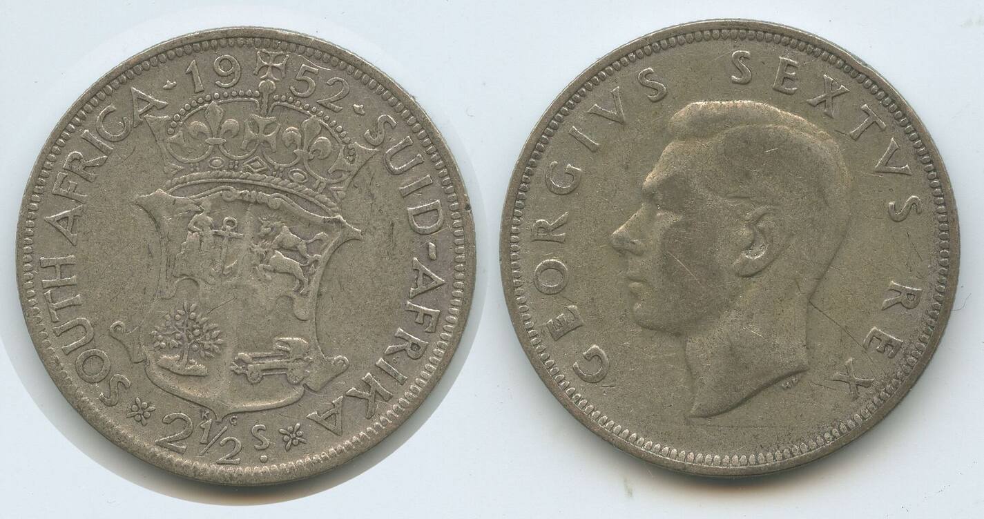 S Dafrika Shillings Silber H King George Vi