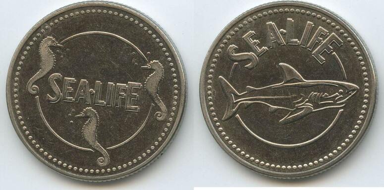 Deutschland Bundesrepublik Medaille Sea Life Souvenir Token Nd G13404