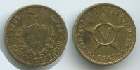 Kuba 5 Centavos 1943 sch&ouml;n M#3013 - Kuba Cinco Centavos 1943 4,00 EUR +  3,60 EUR shipping