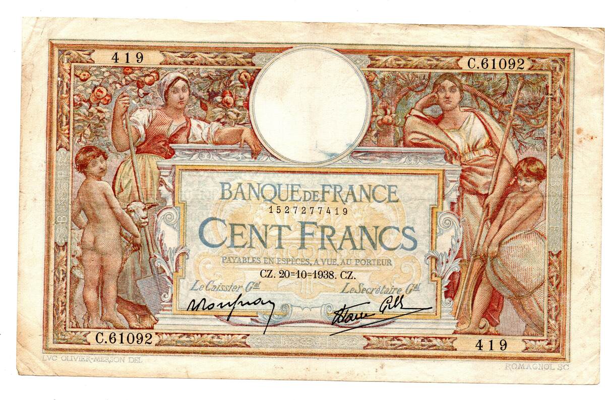 France Frankreich Francs Merson F Ma Shops