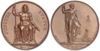 NAPOLEON UND SEINE ZEIT Bronzemedaille Napoléon I. (1804-1814/15)