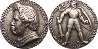 Kunstmedaillen Versilberte Bronzegussmedaille Beck, Fülop O.