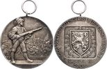 Reuss-Gera, Stadt Tragbare Silbermedaille