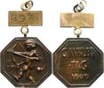 Münchener Medailleure Tragbare Bronzegussplakette Preisinger, Michael