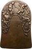 Kunstmedaillen Einseitige Bronzeblechplakette Göttlich, Eugen