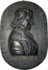 Personenmedaillen Einseitiges Eisengussmedaillon Pestalozzi, Johann Heinrich *1746, +1827, schweizer Pädagoge.