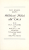 ANCIEN COINS BALDUS - MON(eta) URB(is) ANTIOXA