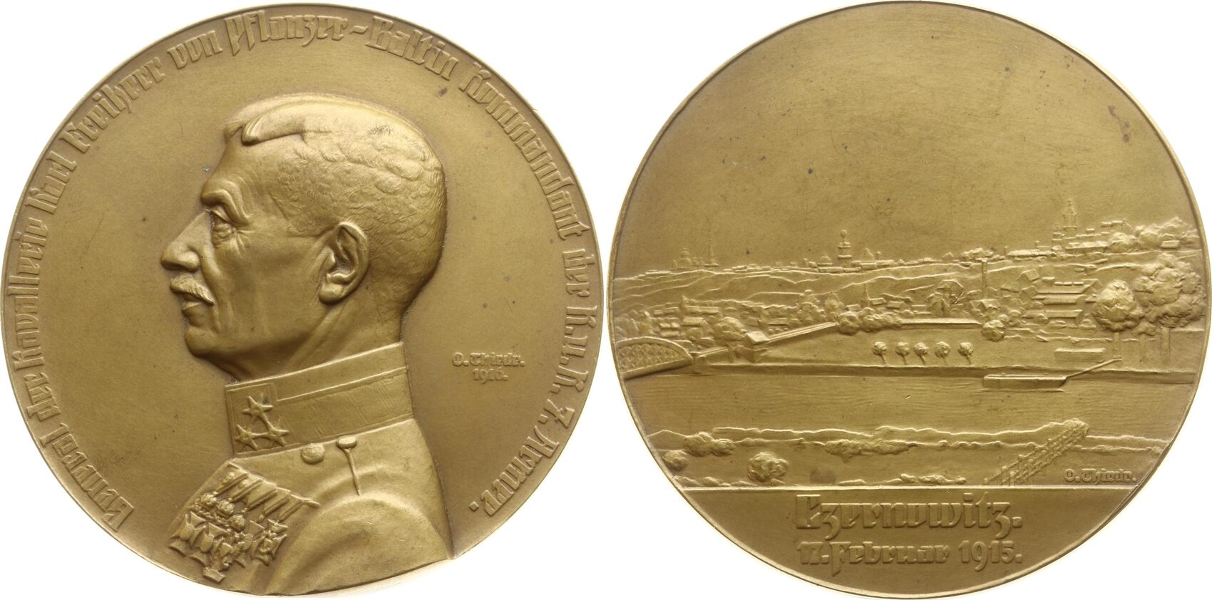 Sterreich Kaiserreich Gro E Bronzemedaille Franz Joseph I V