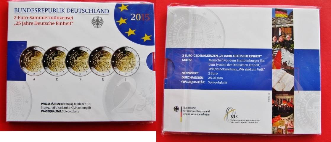 Gedenkm Nzenset X Euro Original Brd Gedenkm Nzen Satz X