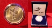 Frankreich 100 Francs 100 FF Genius Menschenrechte SELTEN in stgl. nur 1000 Ex, GOLD