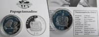 Samoa West-Samoa 10 Tala Dollars Engangered Wildlife, Samoa Parrot Finch, Silver coin