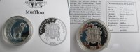 Andorra 10 Diners Diner Engangered Wildlife, Silver coin