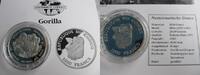 Kongo Congo 1000 Francs Engangered Wildlife, Silver coin, Turkey
