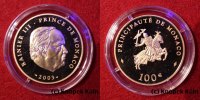 Monaco 100 Euro Fürst Rainier 100 € Goldmünze Aufl. Gold , Auflage nur 1000 St. RAR! Rare!