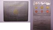 Vatikan Euro KMS Vatican Original Euro Coin Set silver Folder