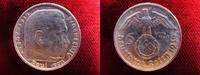 Drittes Reich 1933-1945 5 Mark Paul von Hindenburg, 5 Reichsmark, mit Hakenkreuz, besseres Jahr! kl.Rdf., J.367