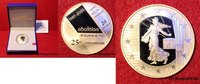 Frankreich 20 Euro (Gold) 20 € selten Abschaffung Todesstrafe gold coin proof RARE abolition death penalty