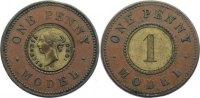 Großbritannien Penny Model Victoria 1837-1901.